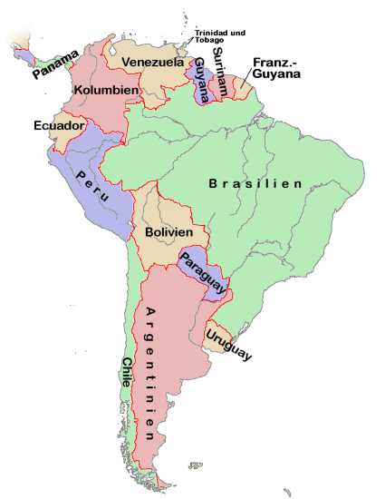  and borders to the South and East with Peru click on the map below .